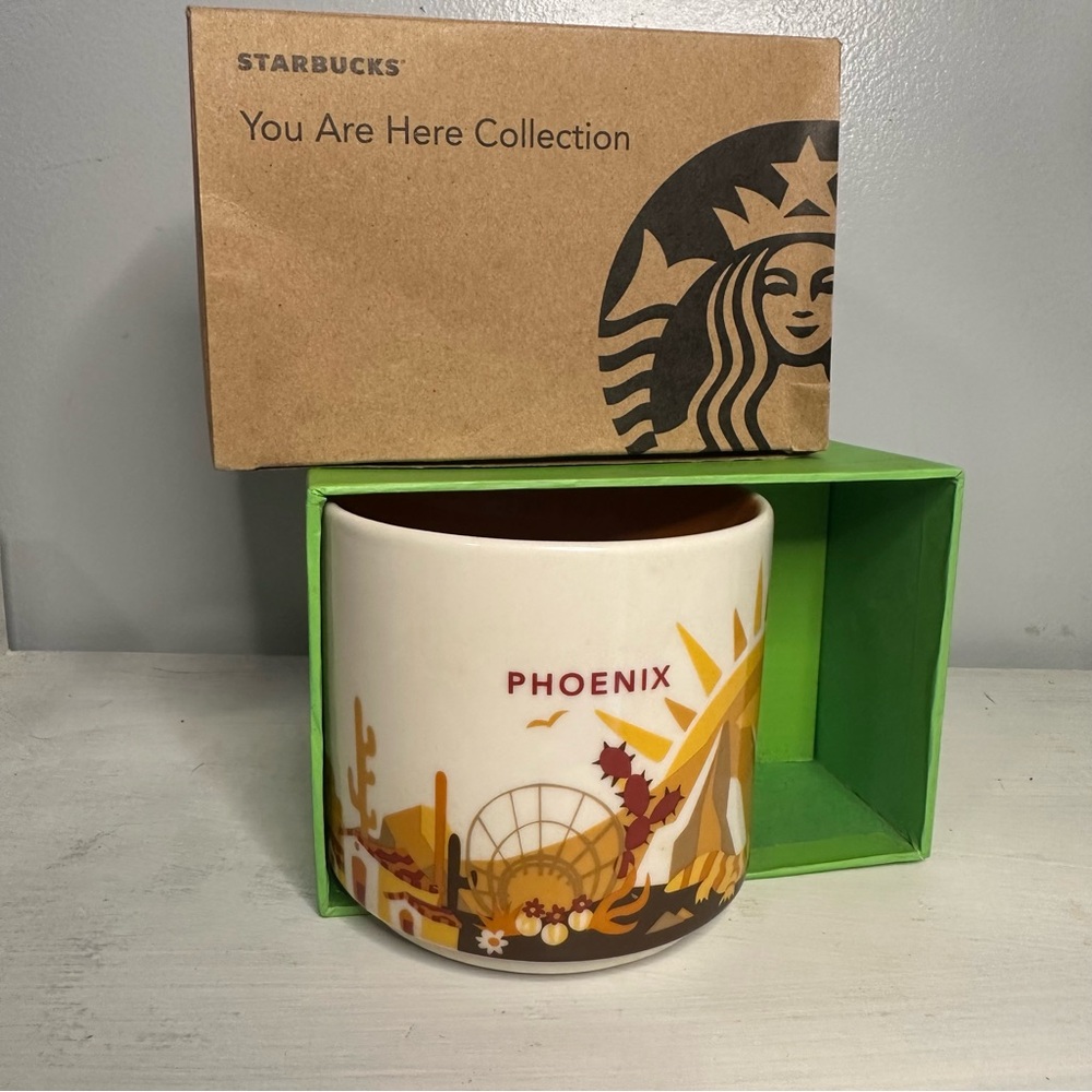 Starbucks You Are Here Phoenix Arizona collectible mug NWT and box